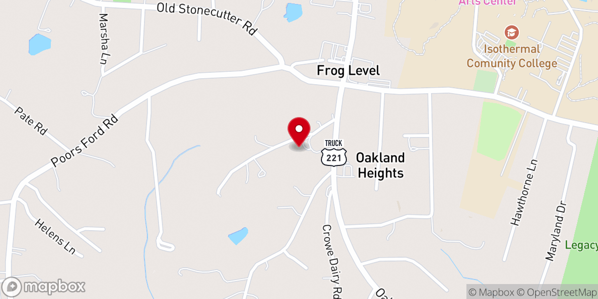 Map showing location of Restoration Church
