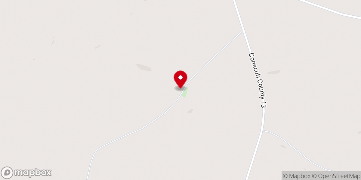 Map showing location of New Haven Church of Christ