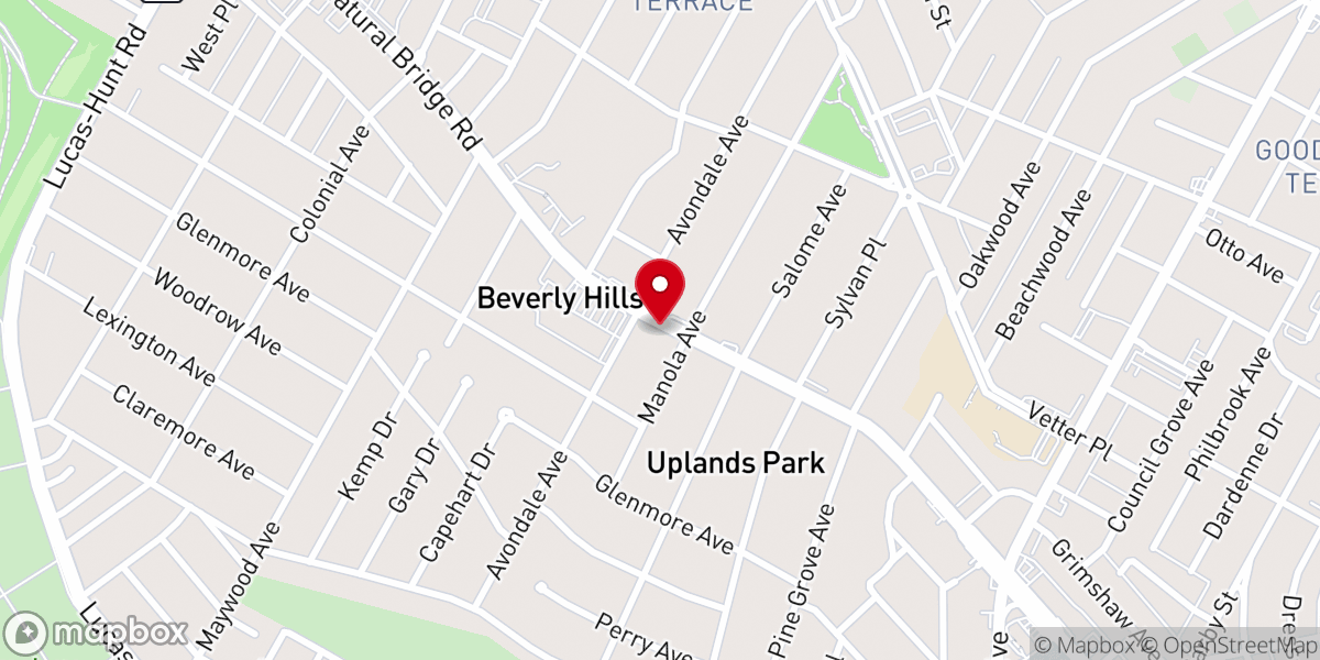 Map showing location of Pentecostal Church-Jesus
