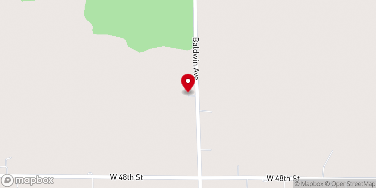 Map showing location of Fremont Church-The Nazarene