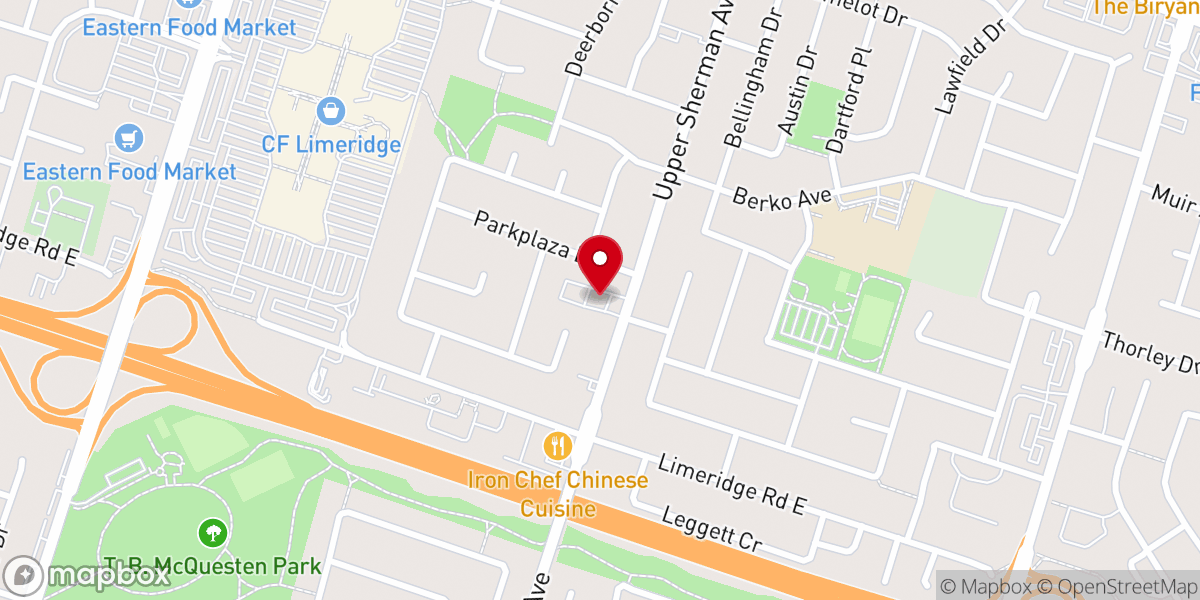 Map showing location of Pilgrim Lutheran Church