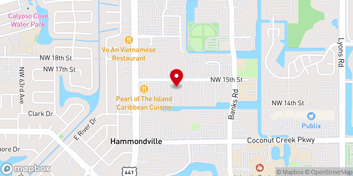Map showing location of New Testament Church