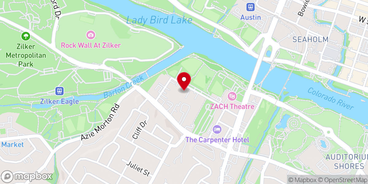Map showing location of Fritz Institute of Spiritual Healing
