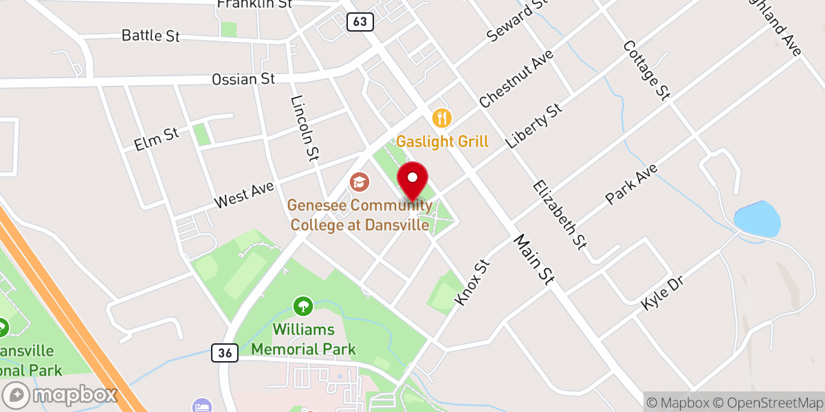 Map showing location of New Bread Ministries