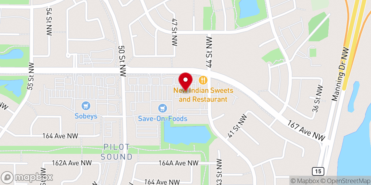 Map showing location of Alfalah Center North