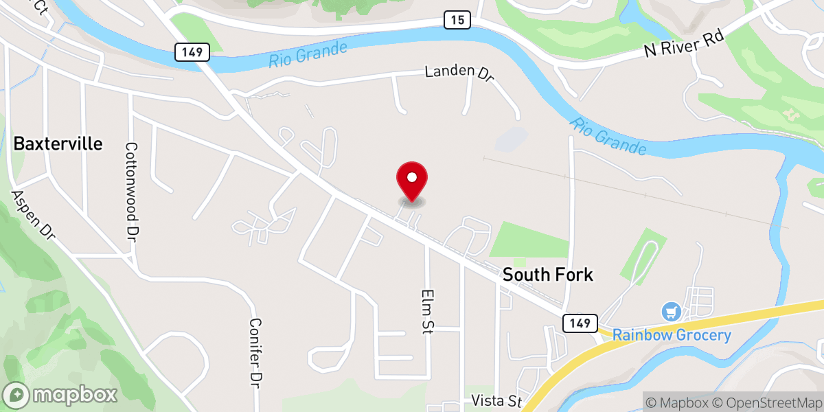 Map showing location of Emmanuel Chapel