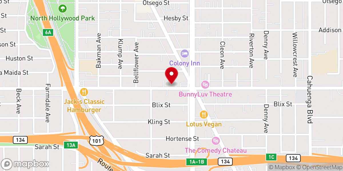 Map showing location of St. Matt's Sharing Hands Deaf Ministry