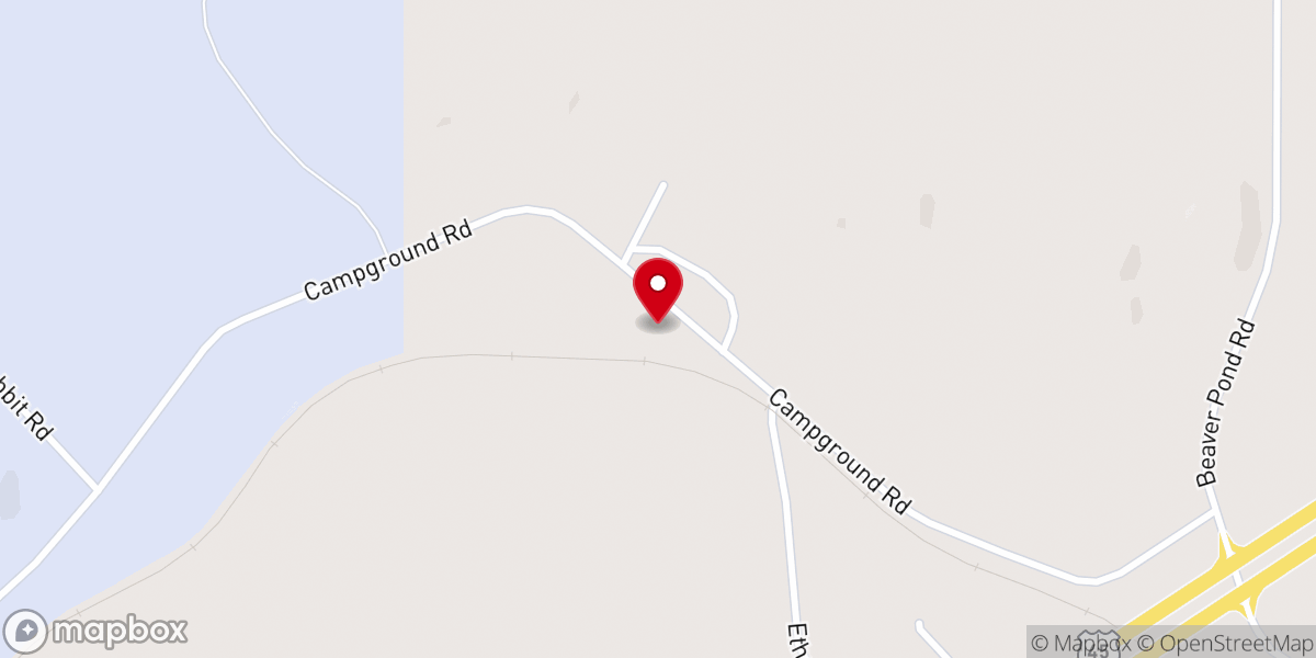 Map showing location of Pine Grove Church