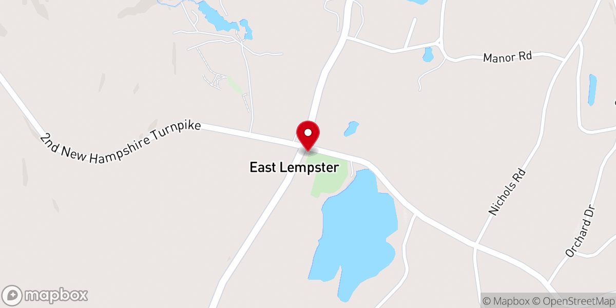 Map showing location of Lempster Town Selectmens