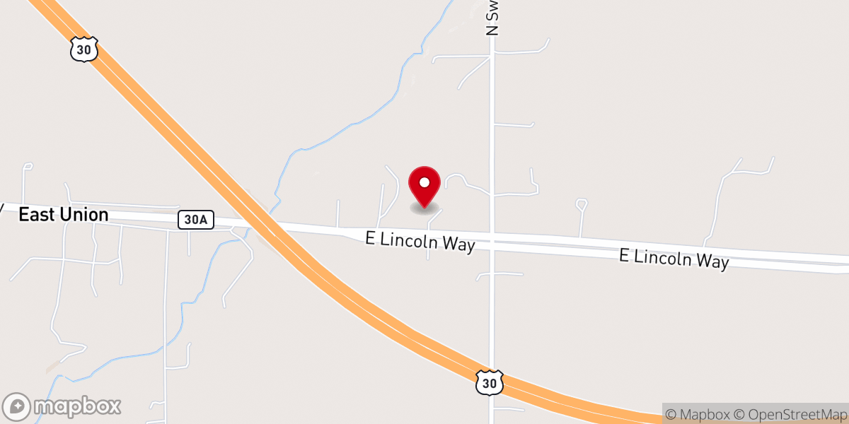 Map showing location of Faith Harvest Fellowship