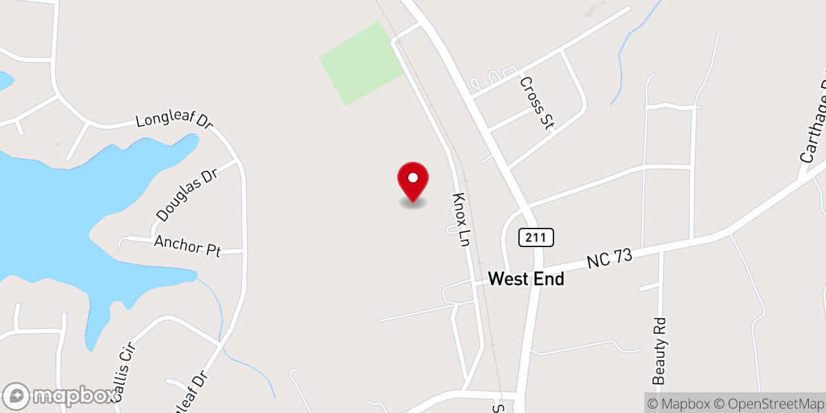 Map showing location of The Crawford Center