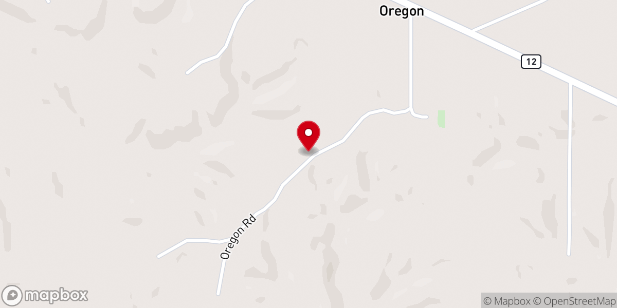 Map showing location of Salvation Army Camp Hidden Lake