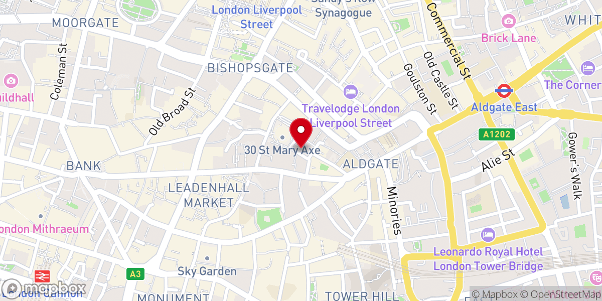 Map showing location of Friday Prayer (Jumu'ah) in Holland House