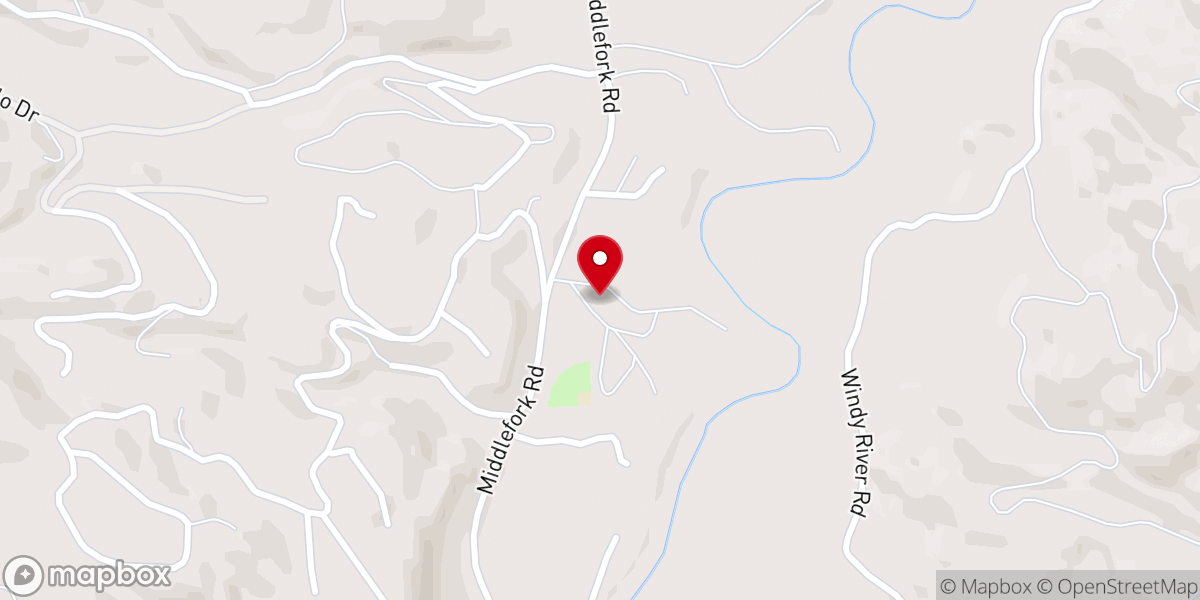 Map showing location of Crouch Community Church