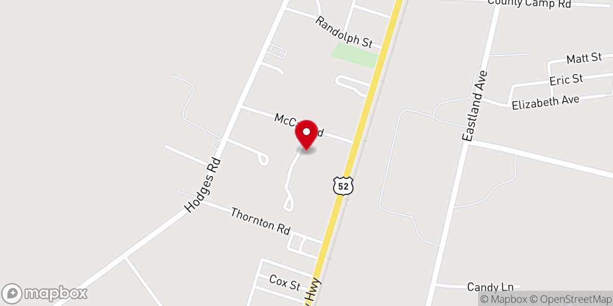 Map showing location of KINGSTREE PENTECOSTAL HOLLINESS CHURCH CEMETER