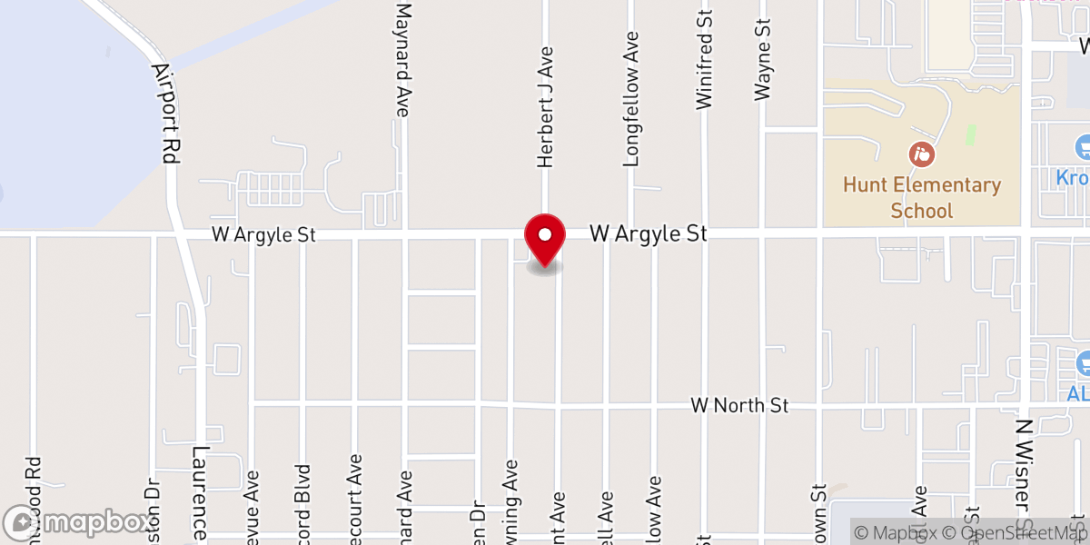 Map showing location of Prayer Power Global Ministries