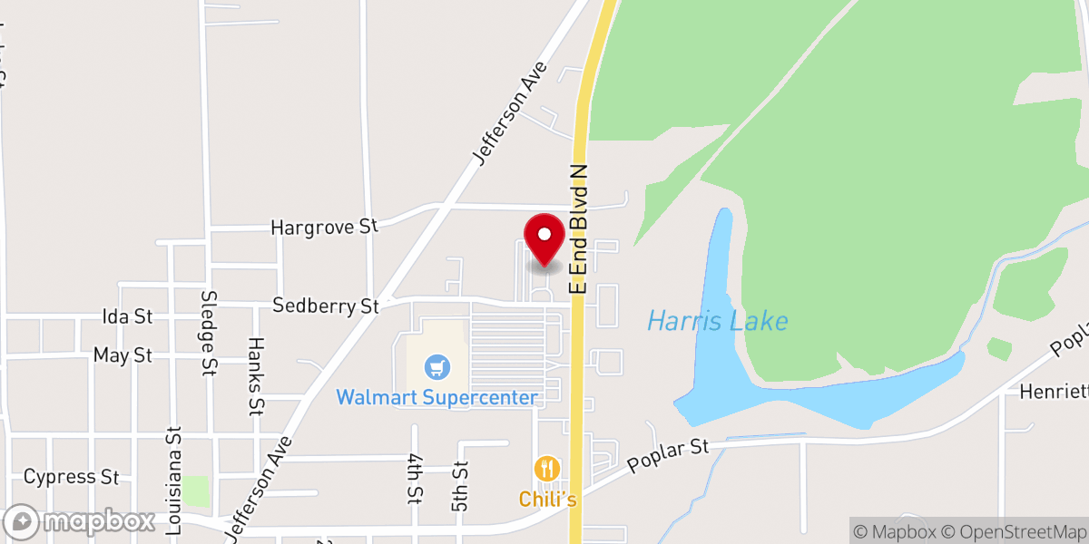 Map showing location of Summit Methodist Church