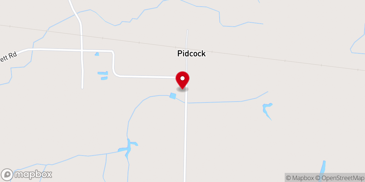 Map showing location of New Jersey Missionary Baptist Church