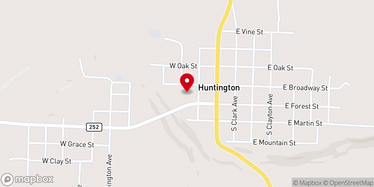 Map showing location of The Good Fight / Huntington Assembly