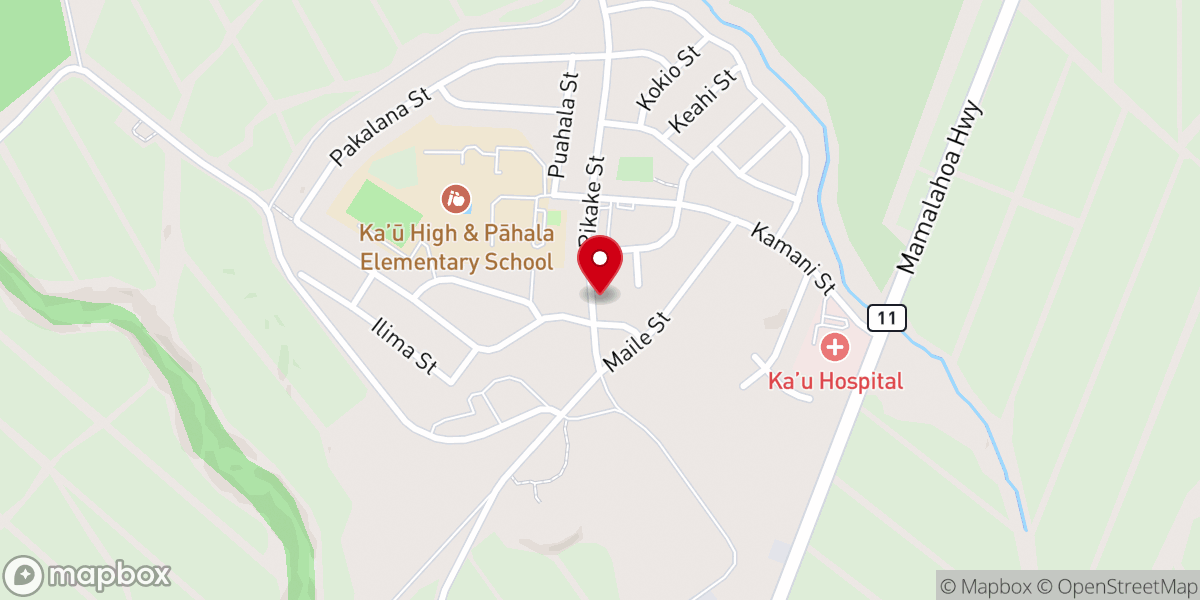 Map showing location of The I Love Jesus Church