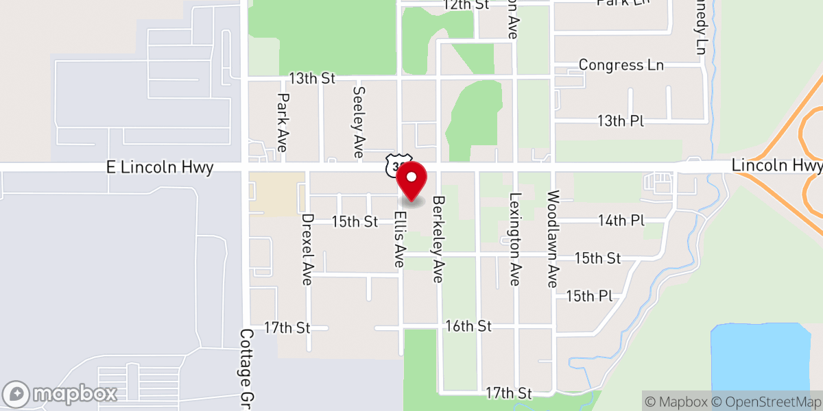 Map showing location of Christ Temple Church-Holiness
