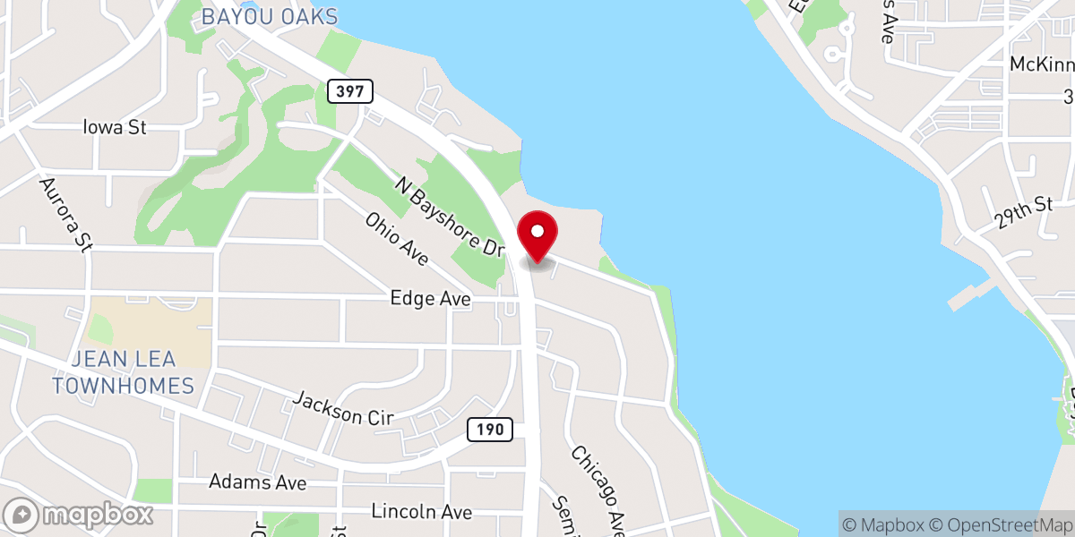 Map showing location of Unitarian Universalist Fellowship of the Emerald Coast