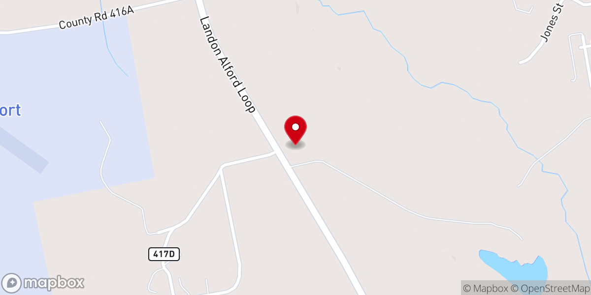Map showing location of Henderson Seventh Day Adventist Church