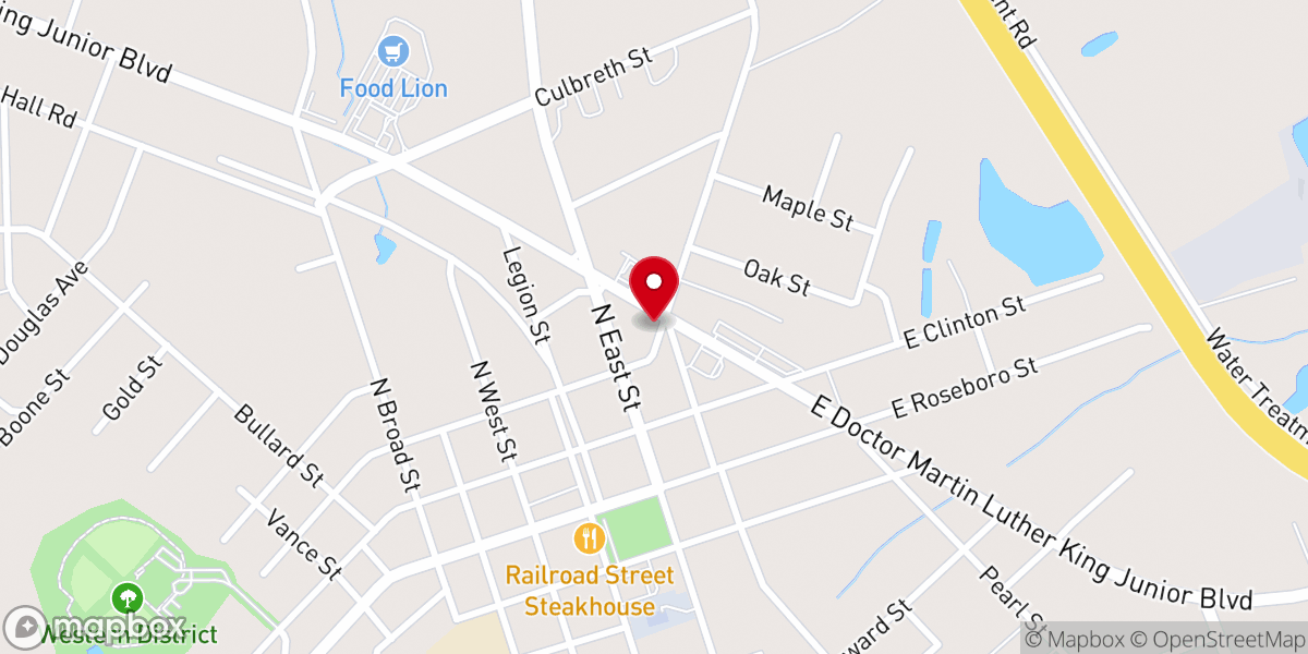 Map showing location of Living Water Cathedral Kingdom Worship Center
