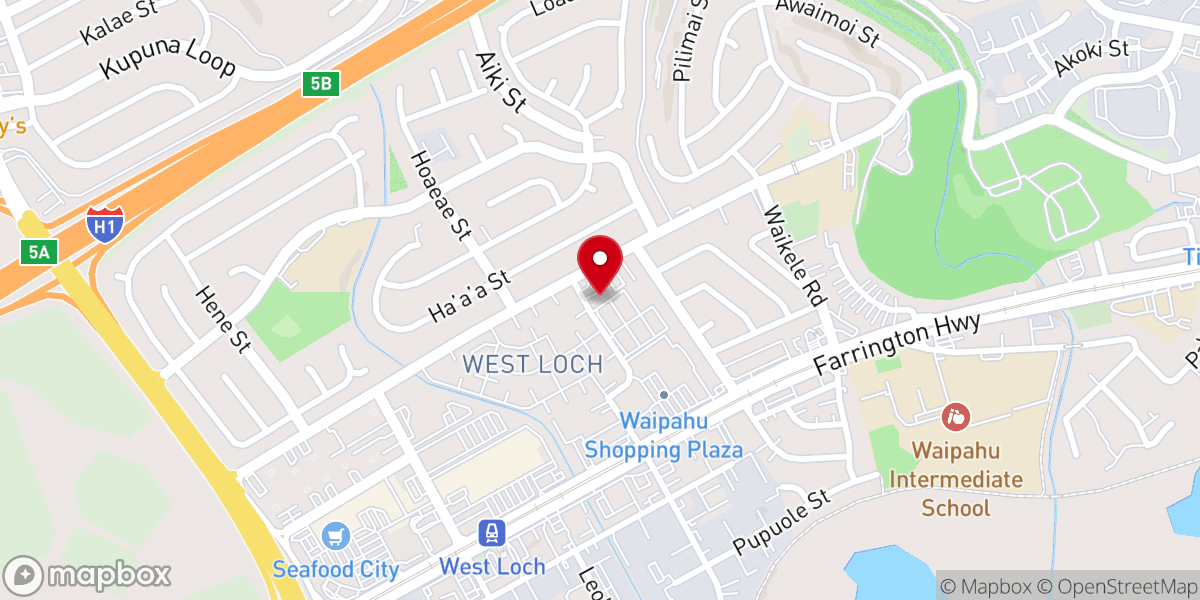 Map showing location of Church of the Risen Lord