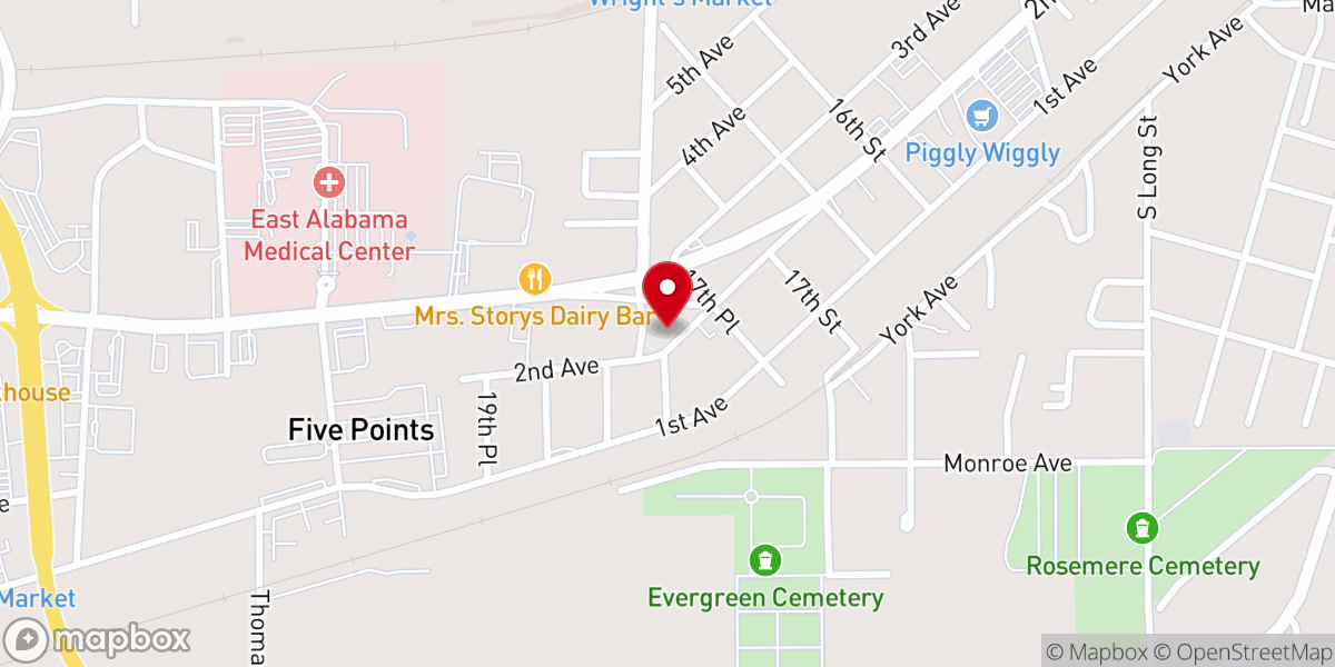 Map showing location of IGLESIA CRISTIANA BETHEL CENTRO DE ADORACIÓN