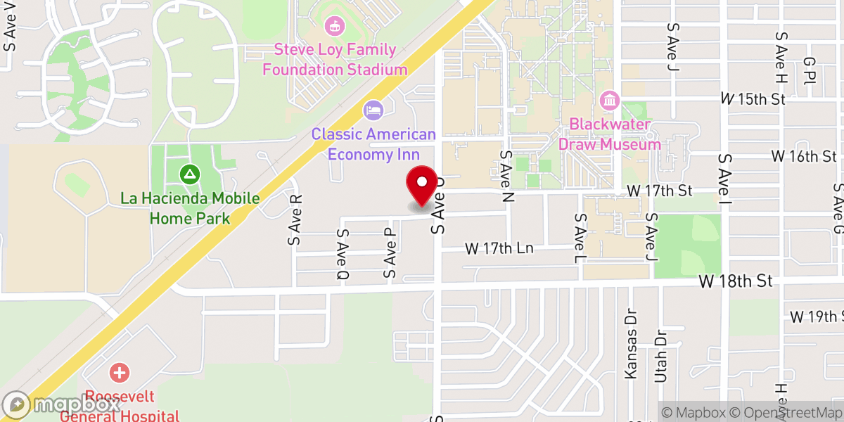 Map showing location of Thomas More Newman Center