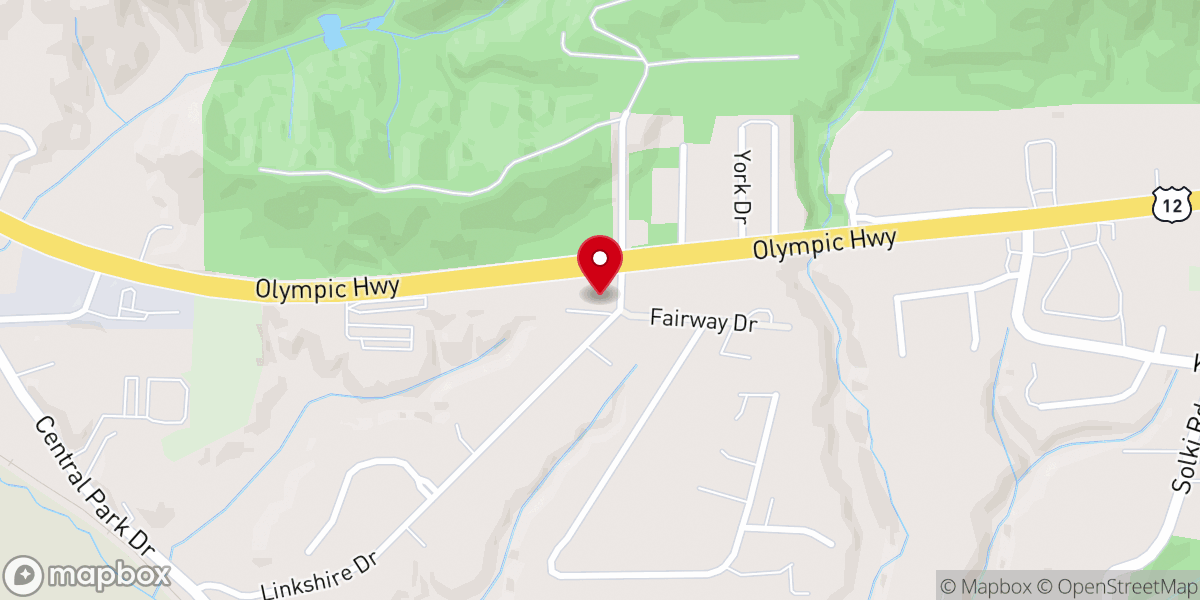 Map showing location of Church of Christ