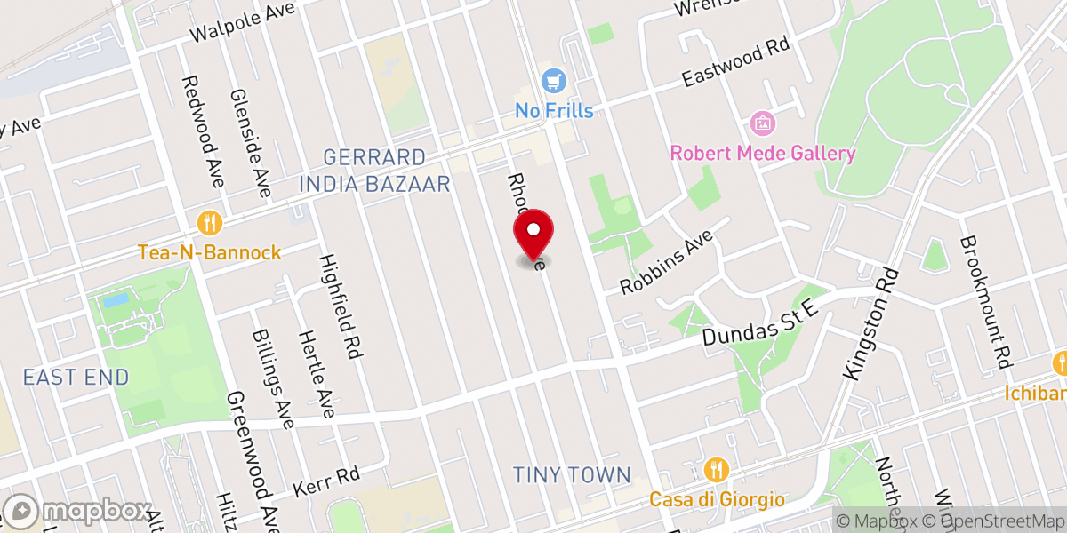 Map showing location of United Canadian Muslim