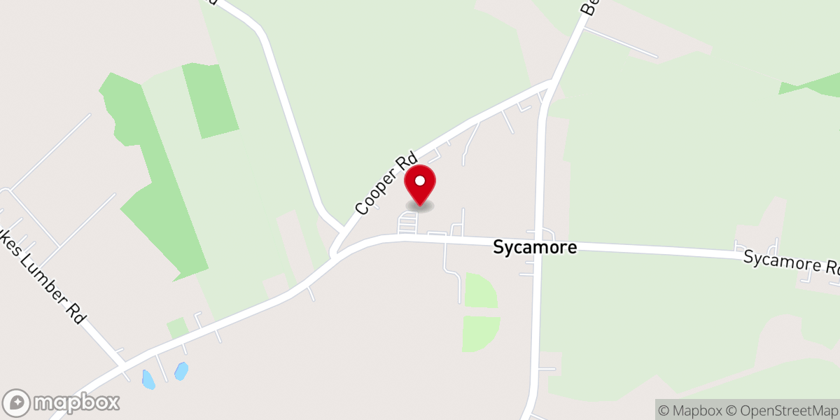 Map showing location of Epworth Fellowship Church Library