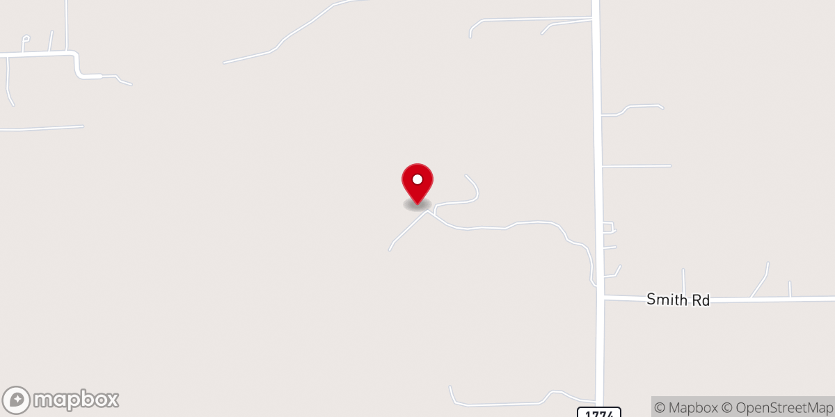 Map showing location of Camp Kappe