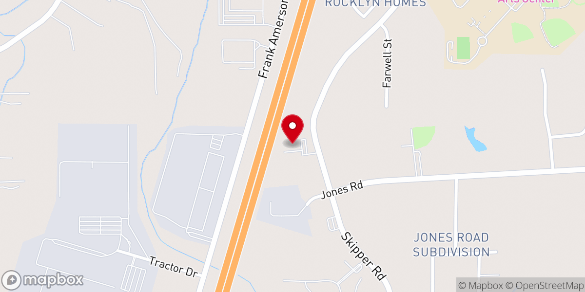 Map showing location of Gateway Church