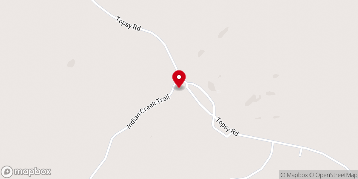 Map showing location of Randolph Church of Christ