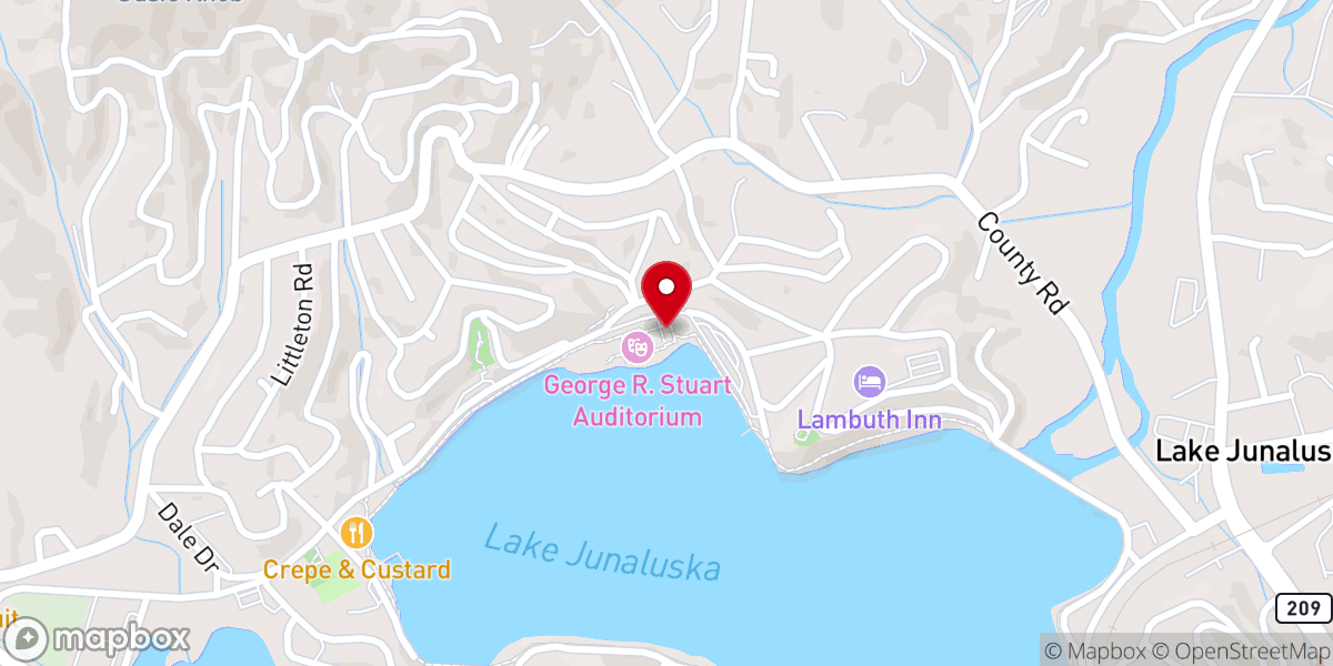 Map showing location of Memorial Chapel / Columbarium