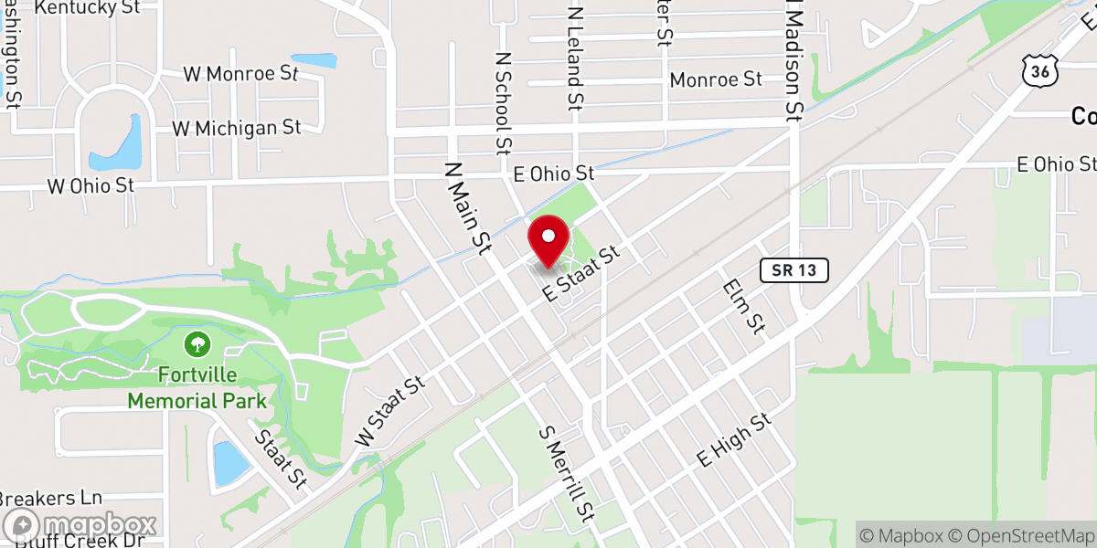 Map showing location of Gateway Community Church