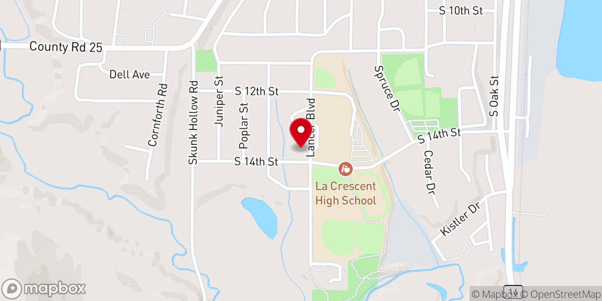 Map showing location of Fitzgerald Religious Educ Center
