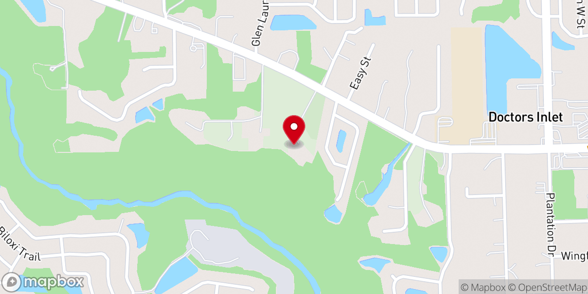 Map showing location of Church of God