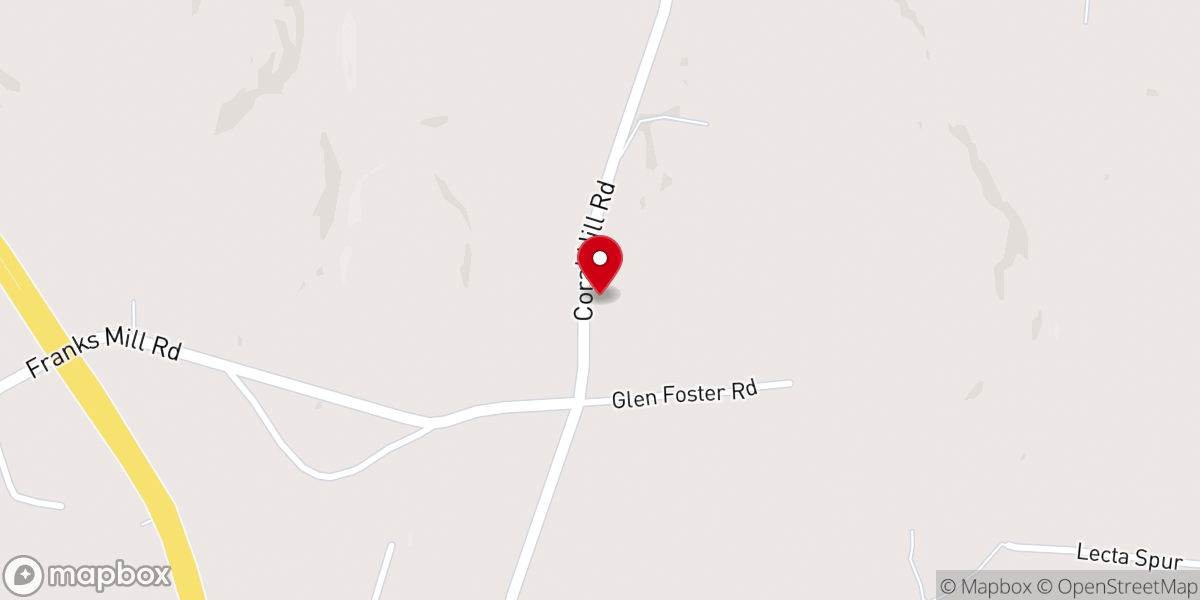 Map showing location of Lifegate Church