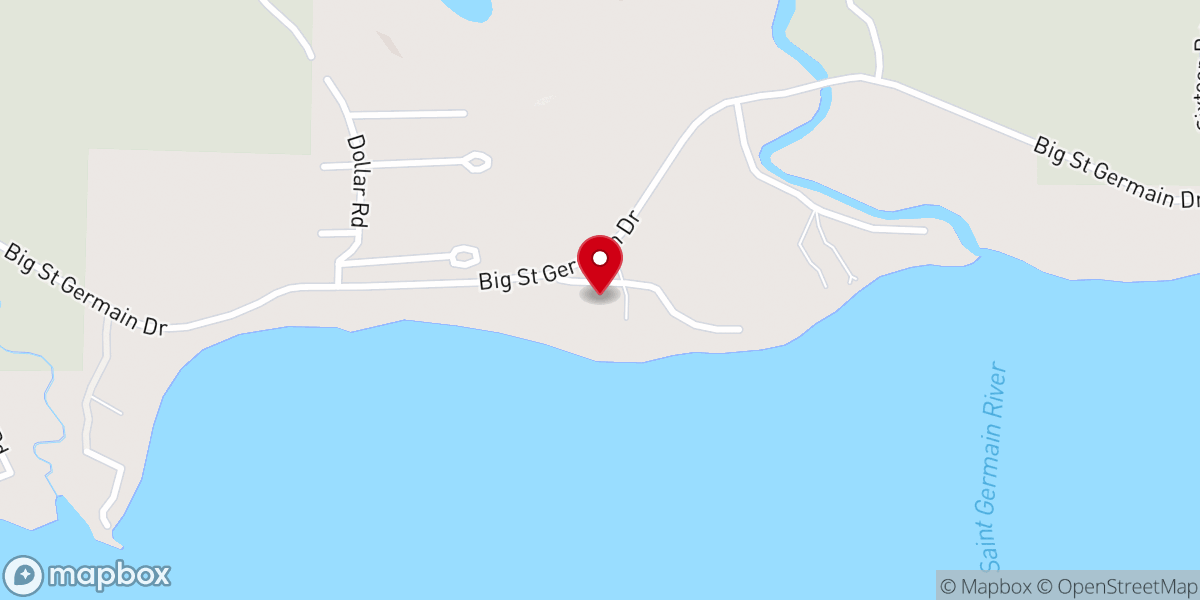 Map showing location of Clearview Supper Club