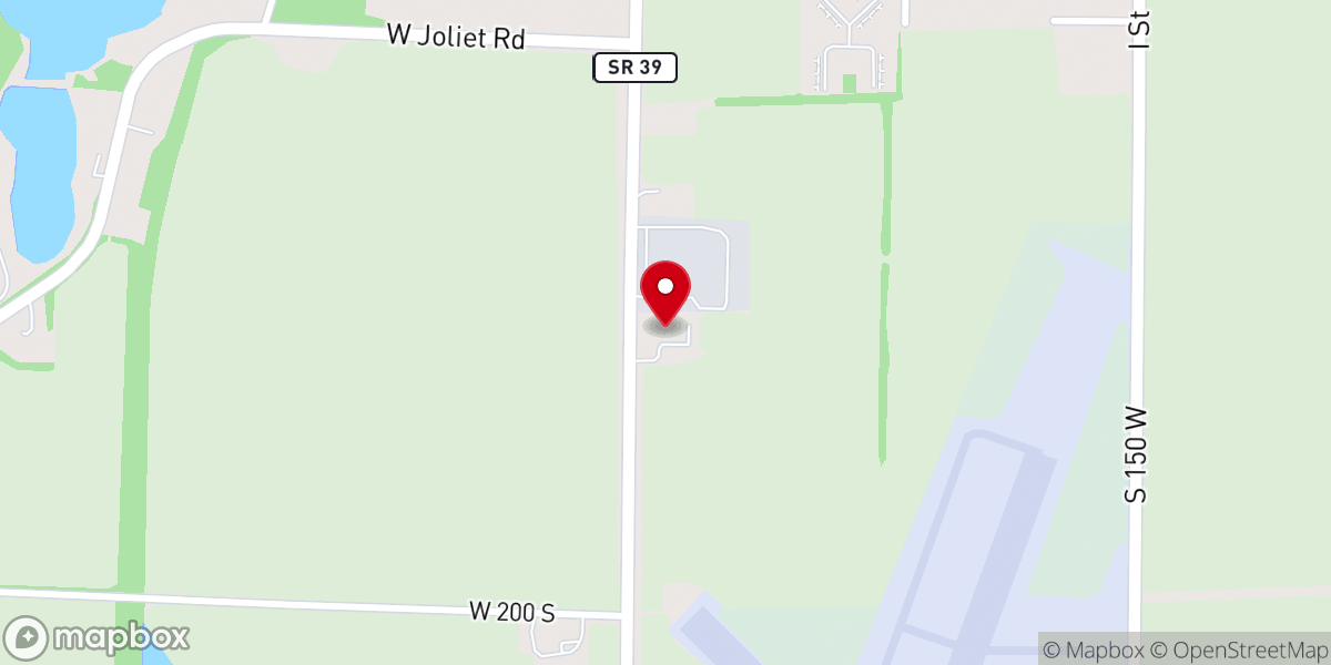 Map showing location of Christ Gospel Church Of LaPorte, IN