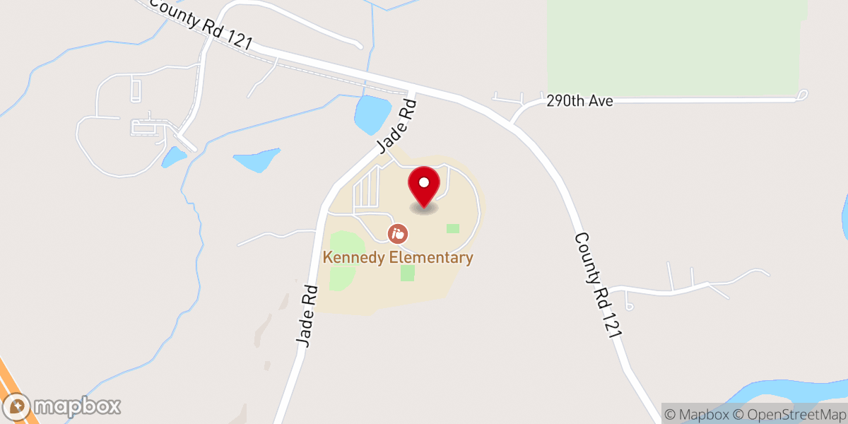 Map showing location of River of Life Church - St Joseph