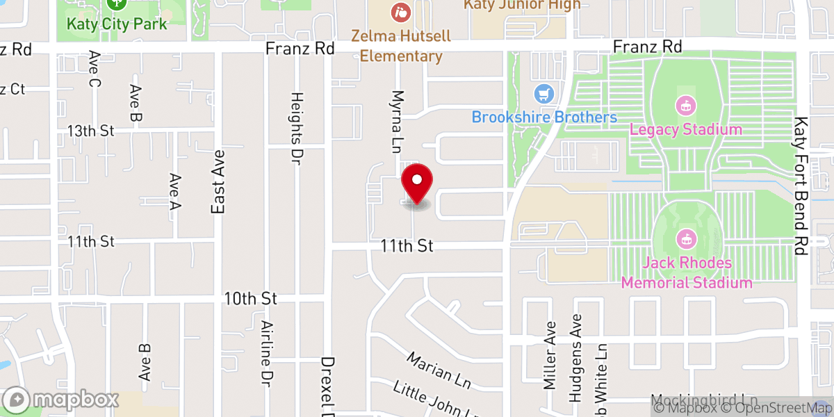 Map showing location of St. Vincent de Paul Society
