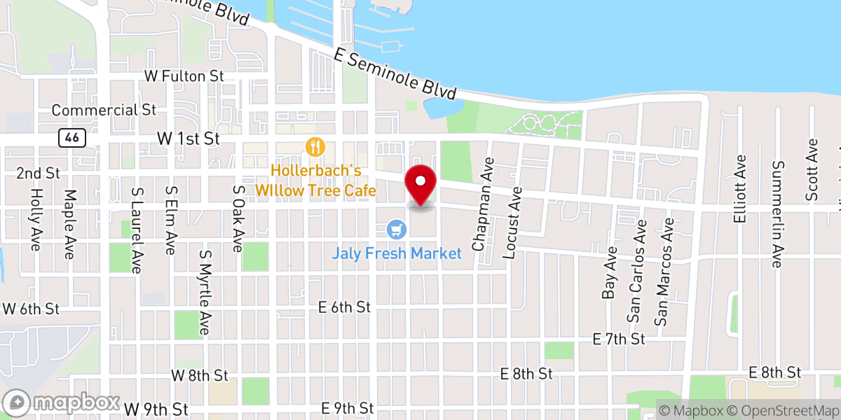 Map showing location of House Of Prayer Baptist Church