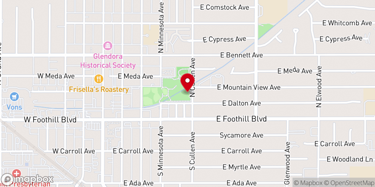 Map showing location of American Legion Building
