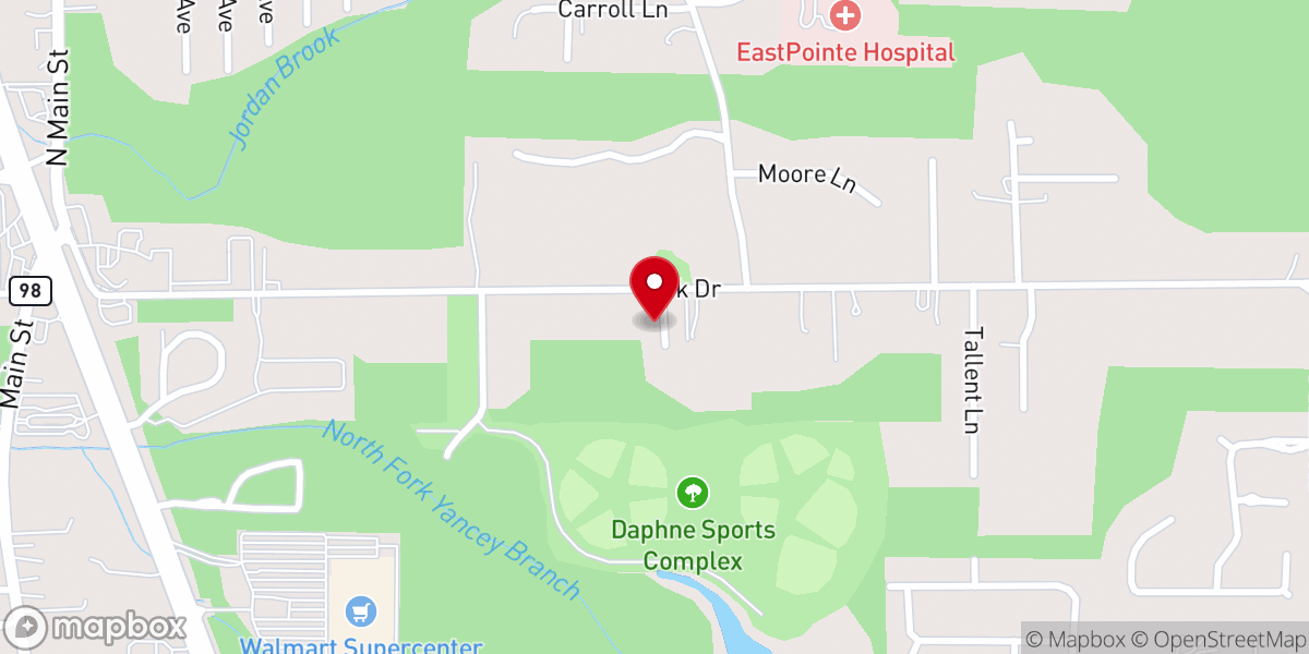Map showing location of Gethsemane SDA Church