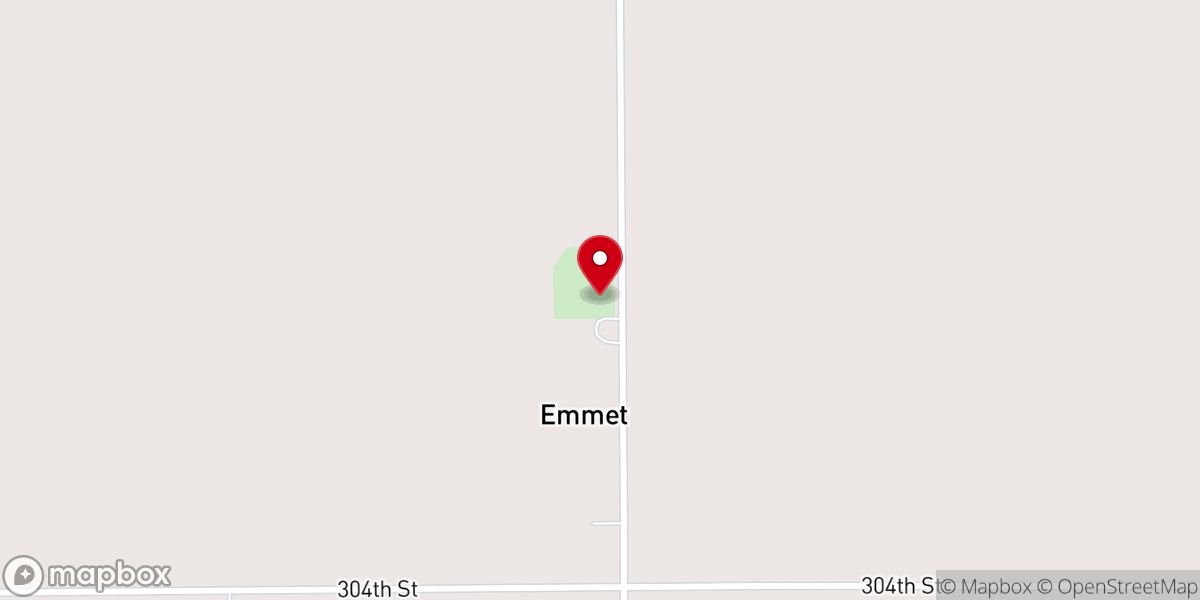 Map showing location of Saint Josephs Church